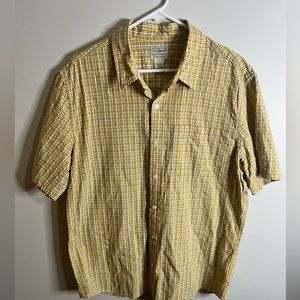L.L Bean Organic Cotton Shirt, slightly fitted size L